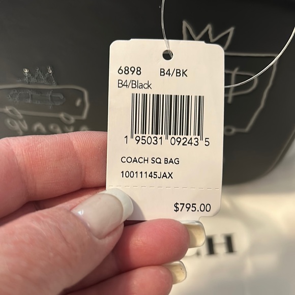 Coach X Jean Michel Basquiat square crossbody bag - Picture 6 of 8
